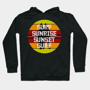 Sunrise Sunset Surfing Hoodie